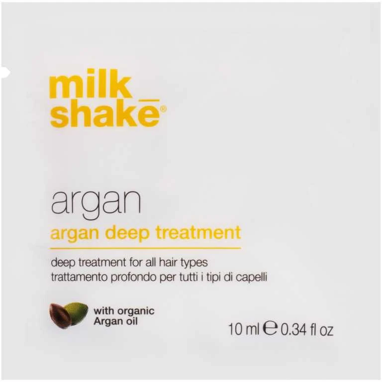 Milk Shake Argan Organic Argan Oil Hair Kreminis Treatment For maitininantis, 10 ml