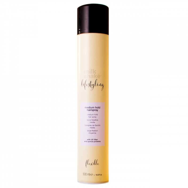 Vidutinės fiksacijos lakas Milk Shake Lifestyling Medium Hold Hairspray 500ml