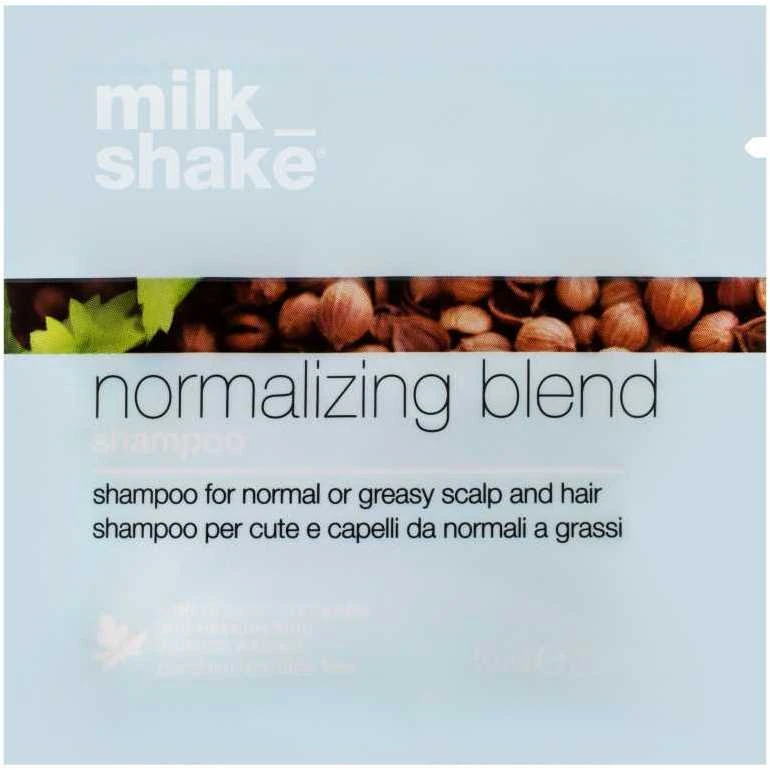 Milk Shake Pieno kokteilis normalizuojantis mišinys be SLS/SLES plaukų šampūnas valymui, 10 ml