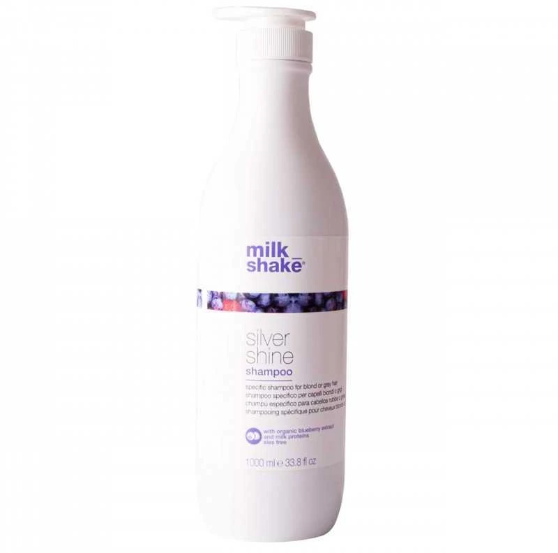 Šampūnas žiliems ir šviesiems plaukams Milk Shake Sidabrinis Shine Šampūnas 1000ml