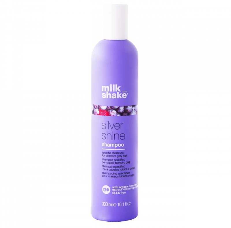 Šampūnas žiliems ir šviesiems plaukams Milk Shake Sidabrinis Shine Šampūnas 300ml