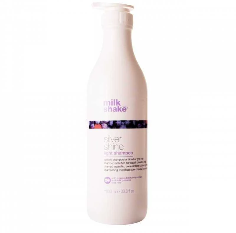 Milk Shake Milk_Shake Sidabrinis Shine Light Šampūnas šampūnas šviesiems plaukams, 1000 ml
