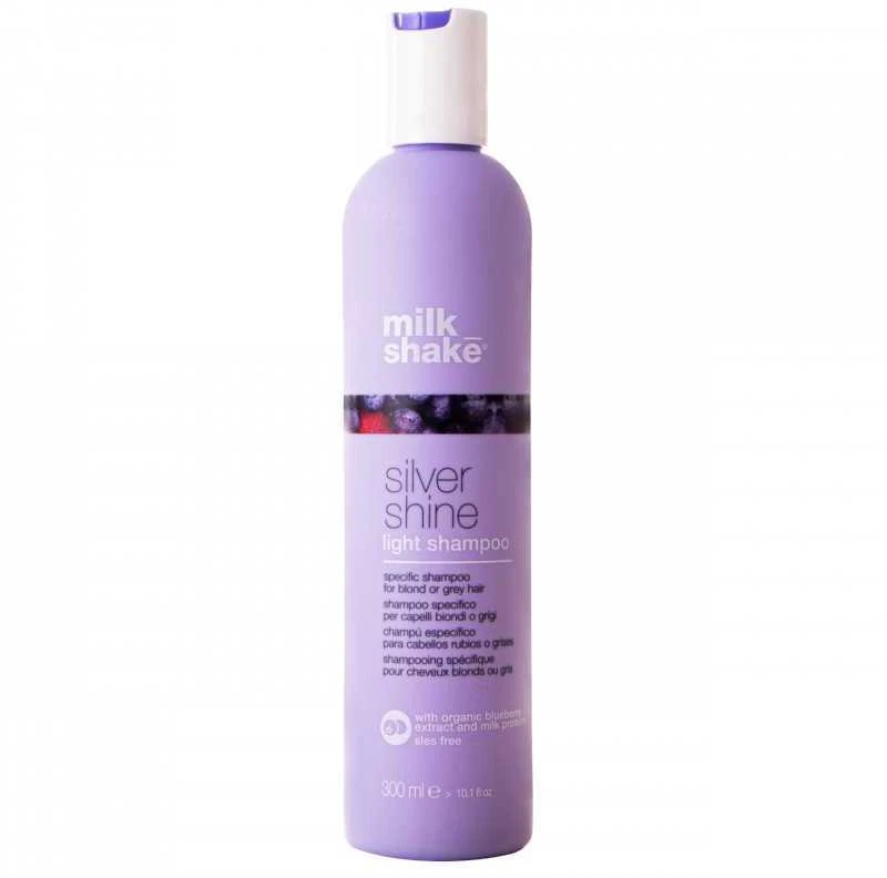 Šampūnas žiliems ir šviesintiems plaukams Milk Shake Sidabrinis Shine Light Šampūnas 300ml