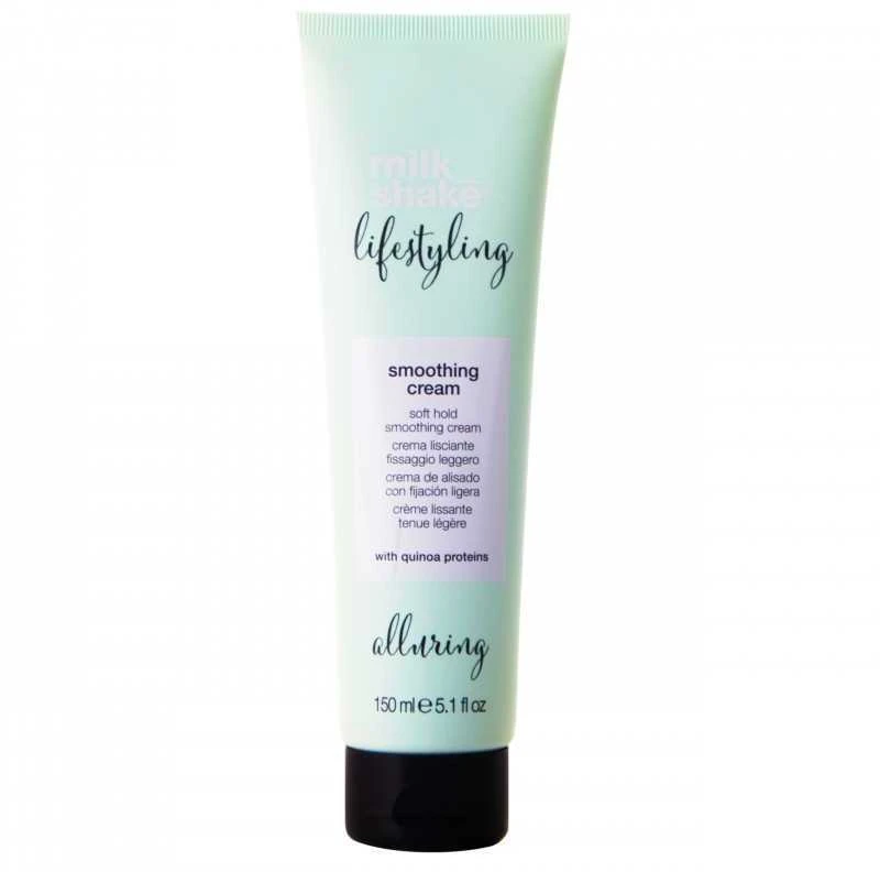 Lengvos fiksacijos kremas plaukams Milk Shake Lifestyling Smoothing Kreminis Soft Hold 150ml