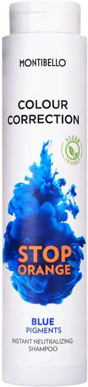 Oranžinis Montibello Colour Correction Stop Oranžinis Mėlyna Pigments Šampūnas 300ml