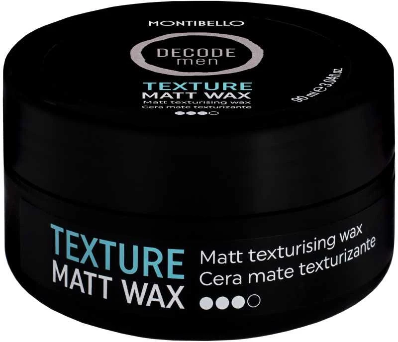 Montibello Decode MEN Texture Matt Wax 90ml