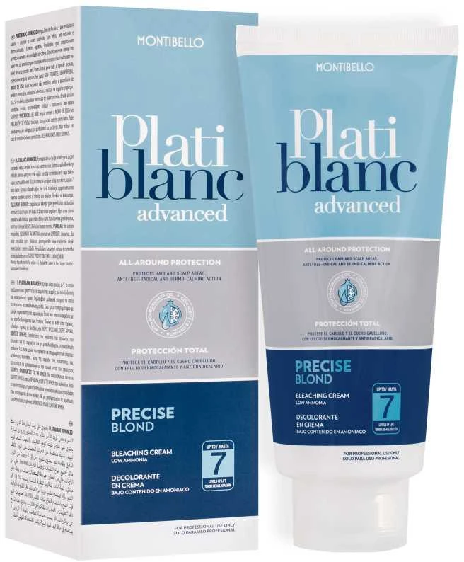 Montibello Platiblanc Advanced šviesinimo kremas su pakuote