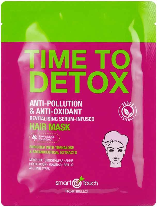 Montibello Smart Touch Time To Detox Sheet Hair Mask 30ml