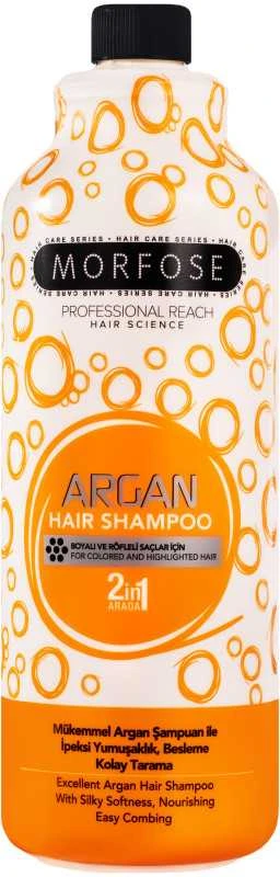 Morfose Hair Šampūnas 2in1 Argan, 1000 ml