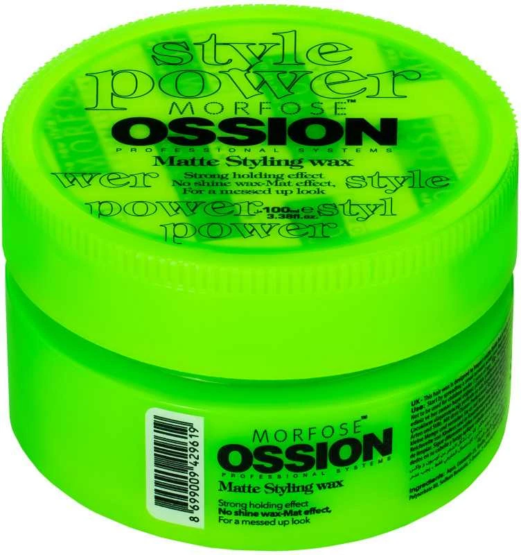 Morfose Ossion Matte Styling Wax, 100 ml
