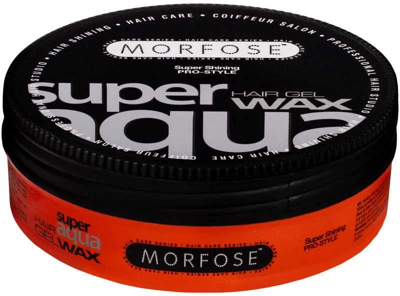 MORFOSE_Professional Aqua plaukų gelis-vaškas, itin žvilgantis melionas, 175 ml