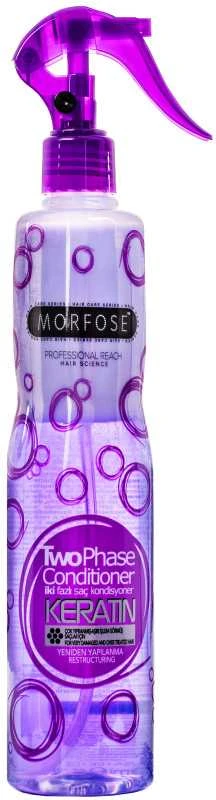 Morfose Two Phase Keratin Conditioner dvifazis purškiamas kondicionierius, 400 ml