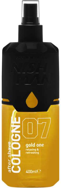 NISH MAN NISHMAN After Shave Cologne Gold One losjonas po skutimosi, 400 ml