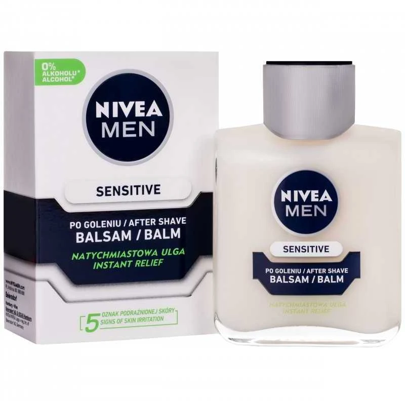 Nivea Raminamasis balzamas po skutimosi vyrams jautriai odai, 100 ml