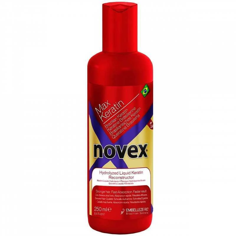 NOVEX Brazilian Keratin, Hydrolyzed Liquid Keratin Reconstructor, 250ml