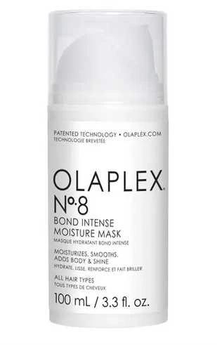 Intensyviai drėkinanti, atkuriamoji plaukų kaukė Olaplex No. 8 Moisture Mask 100ml
