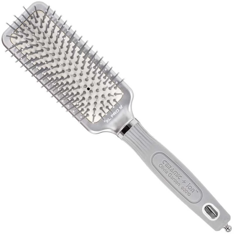 Olivia Garden Ceramic + Ion XL Pro Paddle Small mažas plaukų šepetys