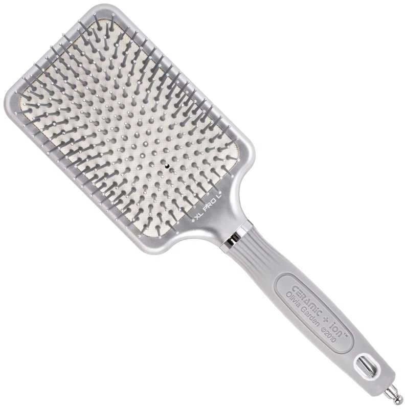 Olivia Garden Ceramic + Ion XL Pro Paddle Large didelis plaukų šepetys