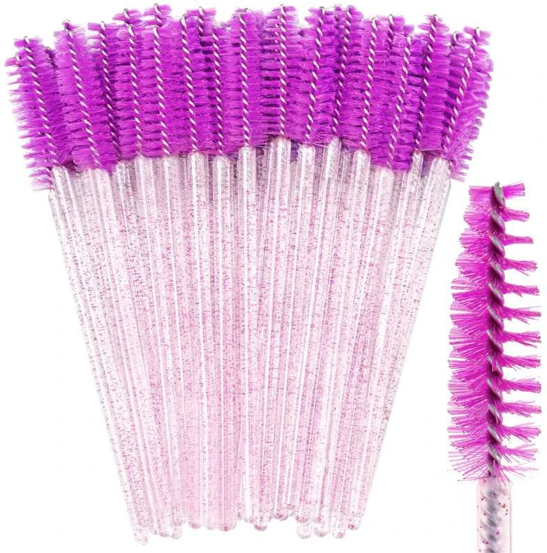 Pink Lewer - Nylon Eyelash Rožinė 50 pcs
