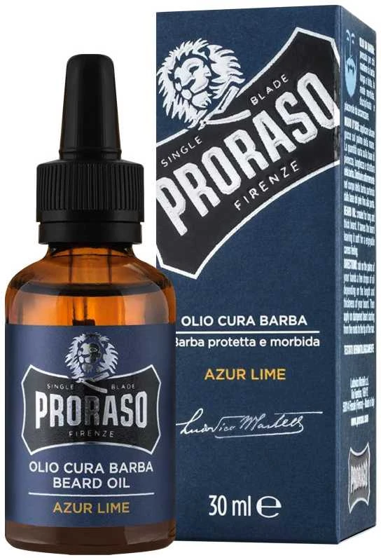 Proraso Barzdos aliejus Azur & Lime, 30 ml