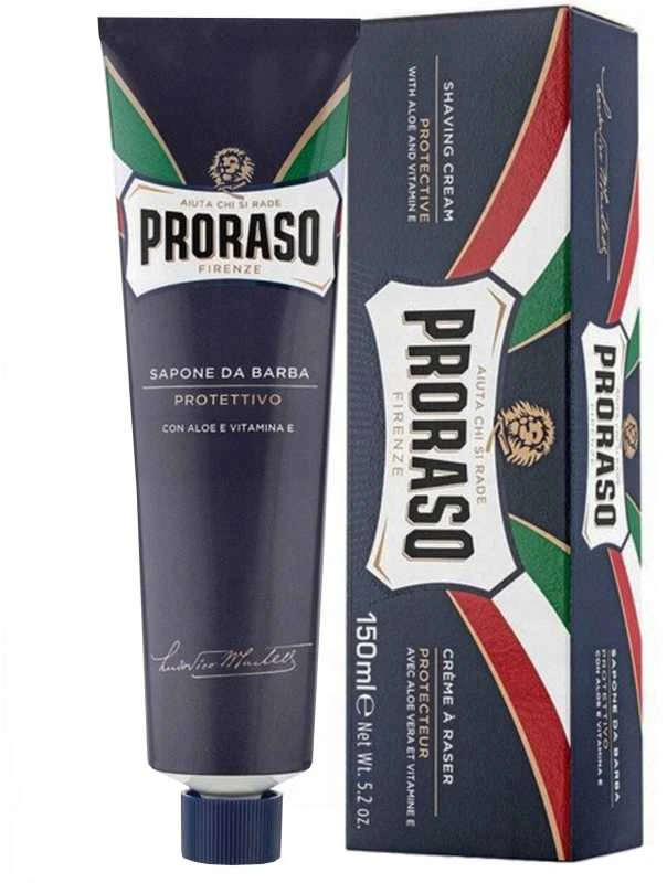 Proraso Blue Line Skutimosi muilas tūbelėje - Protective. 150 ml