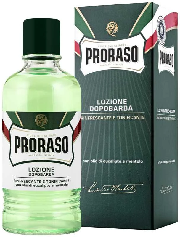Proraso Green Line Gaivinantis losjonas po skutimosi, 400 ml