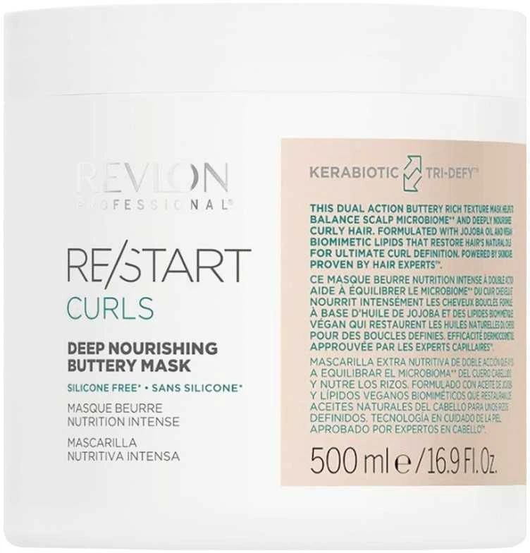 "Revlon Re-Start Curls maitininantis Mask maitinamoji kaukė 500 ml