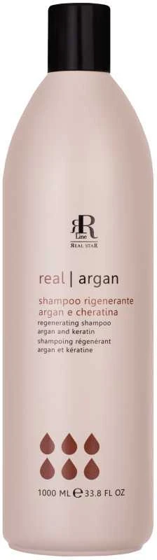 RR LINE ARGAN STAR plaukų šampūnas, 1000 ml