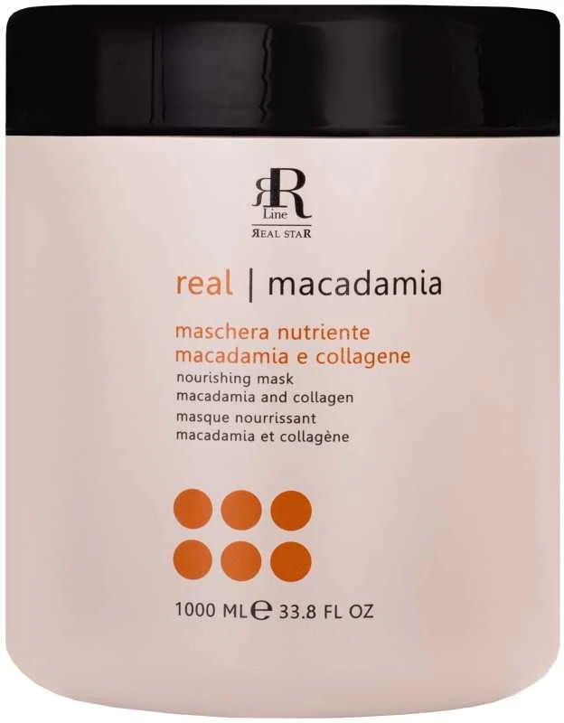 RR LINE MACADAMIA STAR plaukų kaukė, 1000 ml