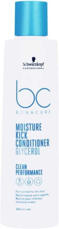 Drėkinamasis plaukų kondicionierius Schwarzkopf Professional Bonacure Moisture Kick Conditioner Glycerol 200ml