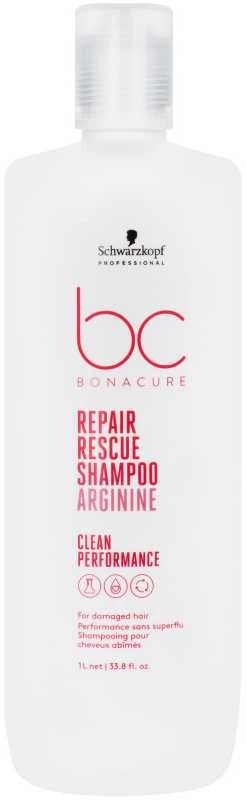 Atkuriamasis plaukų šampūnas Schwarzkopf Bonacure Repair Rescue Šampūnas Arginine 1000ml