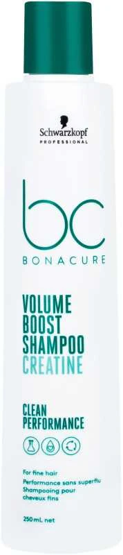 Šampūnas didinantis plaukų apimtį Schwarzkopf Bonacure Volume Boost Šampūnas Creatine 250ml