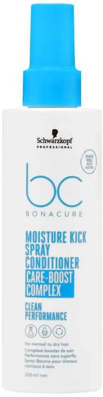 Schwarzkopf Professional BC Bonacure Moisture Kick Purškiklis kondicionierius Care-Boost kompleksinis kondicionierius