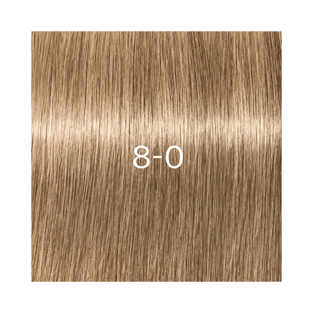 Schwarzkopf Igora Vibrance 8-0 spalvos pavyzdys