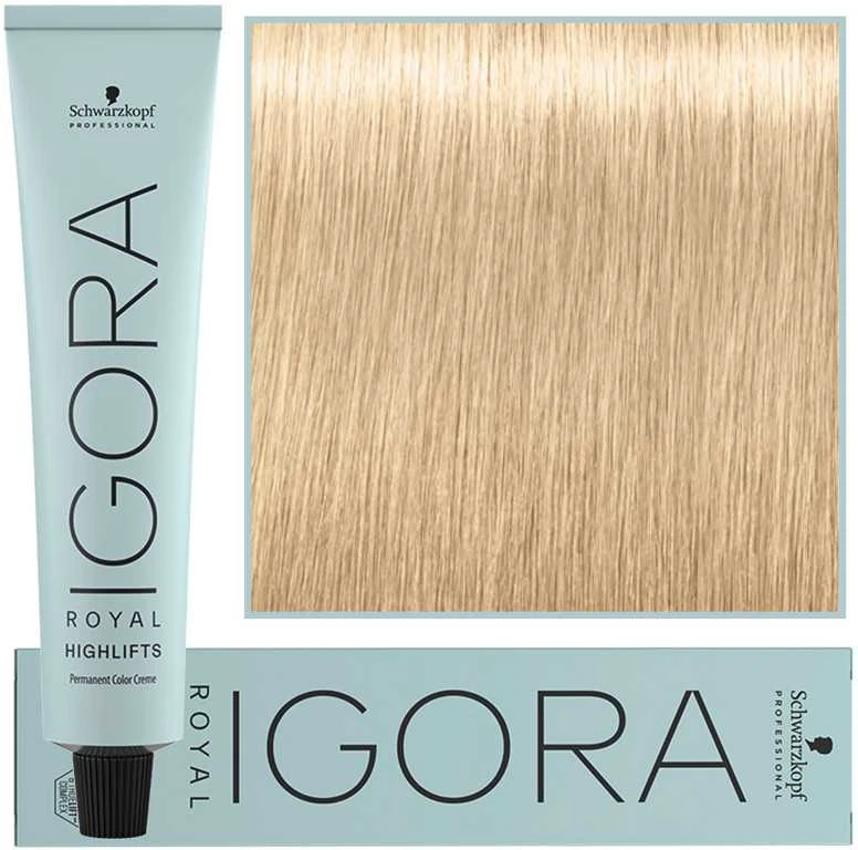 Schwarzkopf Igora Royal 10-4 dažų tūbelė su spalvos pavyzdžiu