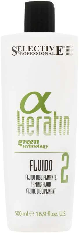 Selective Professional KERATIN TAMING FLUID Ilgalaikio plaukų tiesinimo priemonė 500ml