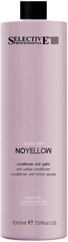 Selective Professional NO Geltonas Blond hair Geltonus atspalvius neutralizuojantis kondicionierius, 1000 ml
