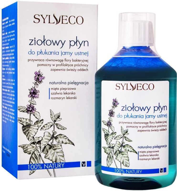 Sylveco Herbal natūralus burnos skalavimo skystis 500 ml
