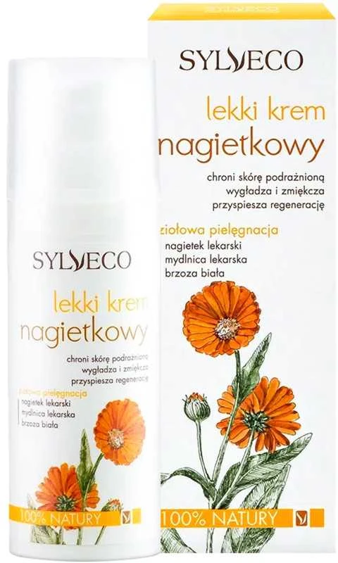 SYLVECO Medetkų lengvas drėkinamasis veido kremas 50 ml