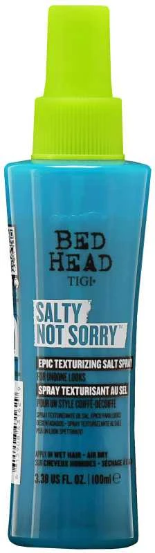 Tigi Bed Head Salty Not Sorry Purškiklis purškiklis plaukams su jūros druska, 100 ml