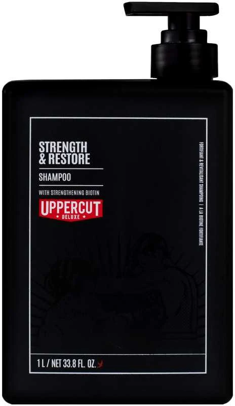 Plaukų šampūnas Uppercut Strength & Restore, 1000 ml