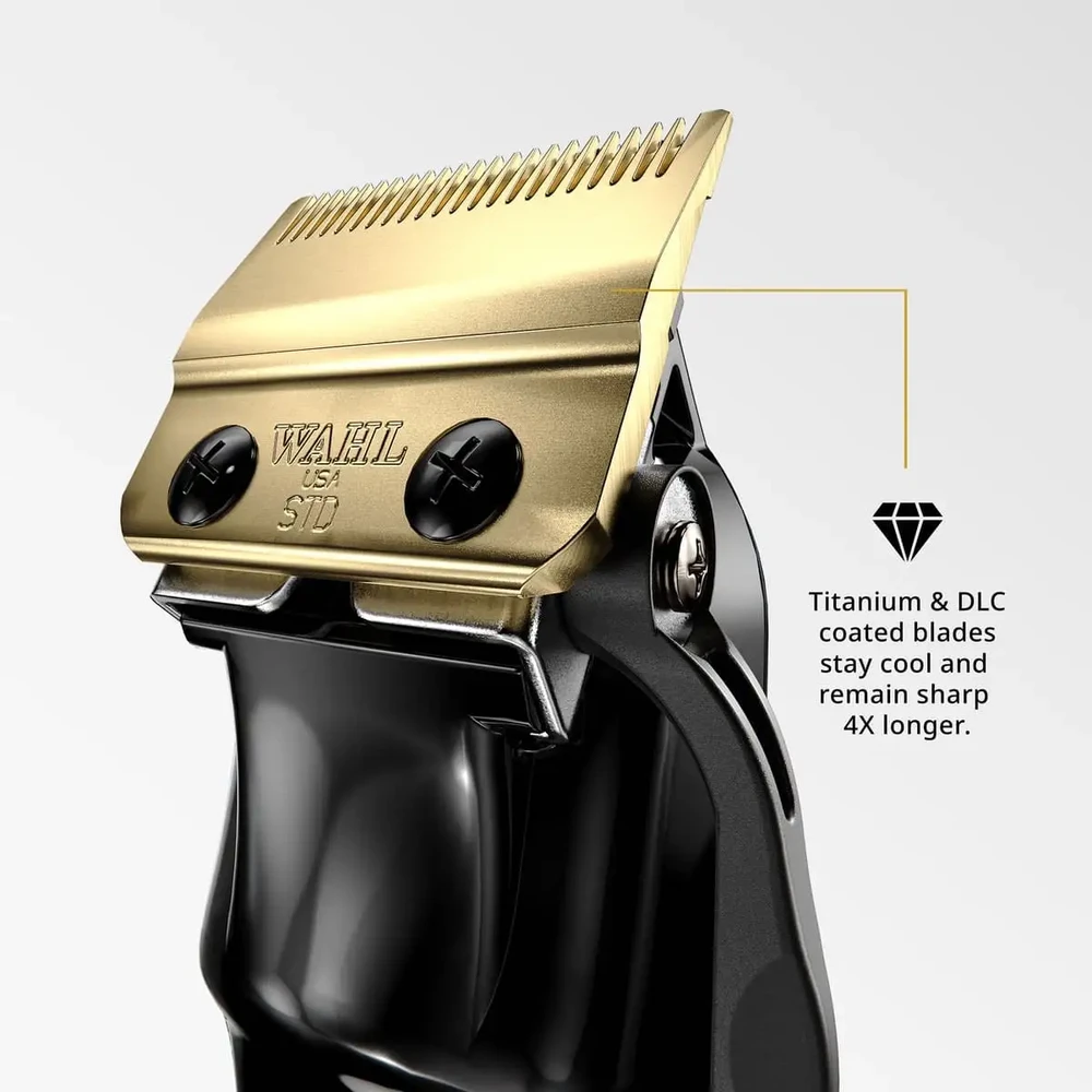 Belaidė plaukų kirpimo mašinėlė Wahl Magic Clip 5 Star, Juoda