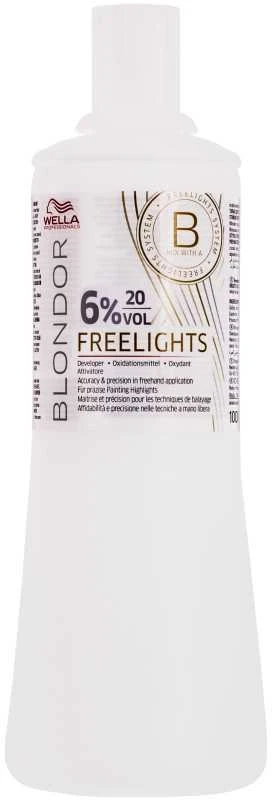 Wella Blondor Freelights 6% oksidatorius 1000ml butelis