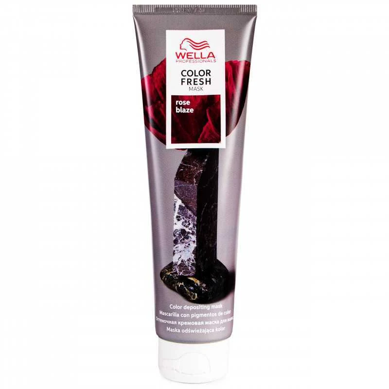 Kaukė suteikianti atspalvį plaukams Wella Color Fresh Mask 150 ml - Rose Blaze