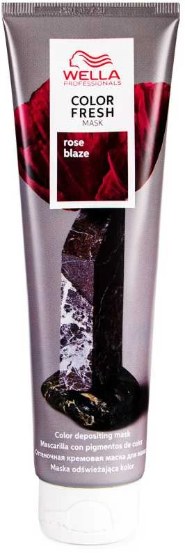Kaukė suteikianti atspalvį plaukams Wella Color Fresh Mask 150 ml - Rose Blaze