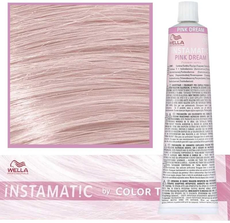 Wella Instamatic Pink Dream plaukų dažai