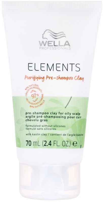Valantis molis riebiai galvos odai Wella Elements Pre Šampūnas Clay 70ml