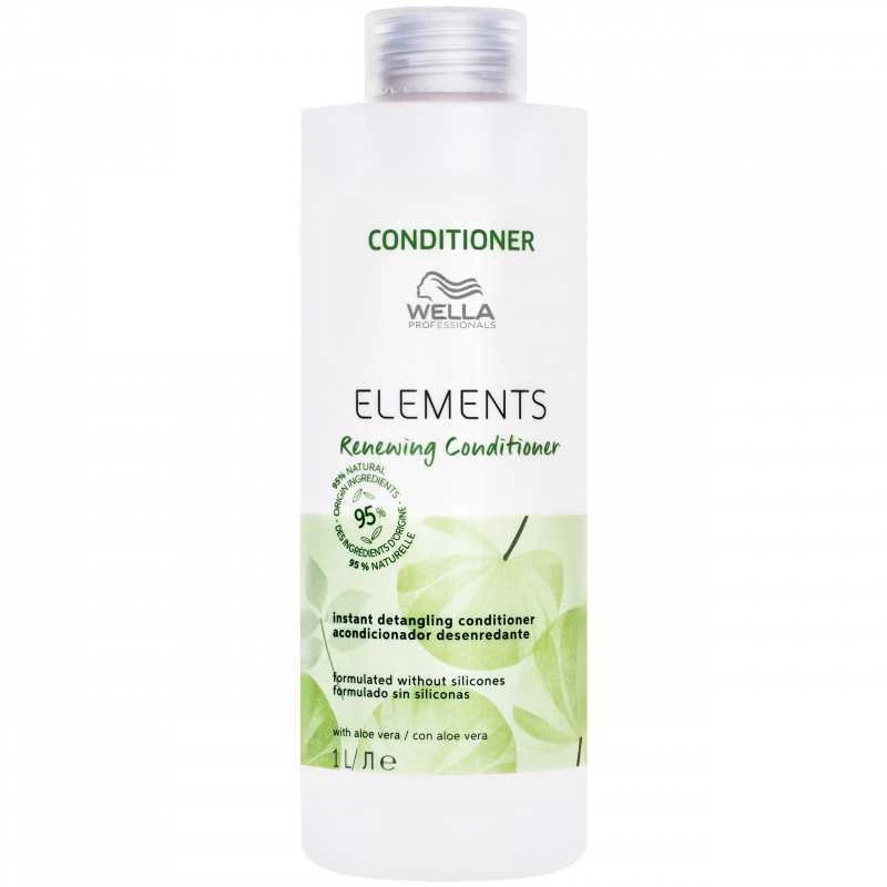 Atkuriamasis plaukų kondicionierius Wella Elements Renewing Conditioner 1000ml