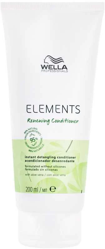 Atkuriamasis plaukų kondicionierius Wella Elements Renewing Conditioner 200ml