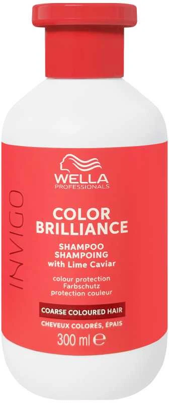 Šampūnas šiurkštiems, dažytiems plaukams Wella Invigo Color Brilliance Coarse 300ml